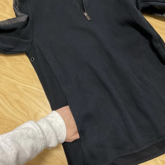 Kenneth Cole Men’s Black Knit 1/4 Zip Neck Sweater Size Small - Picture 5 of 6